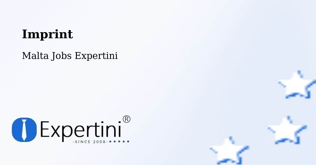 Imprint – Luqa - Malta Jobs Expertini